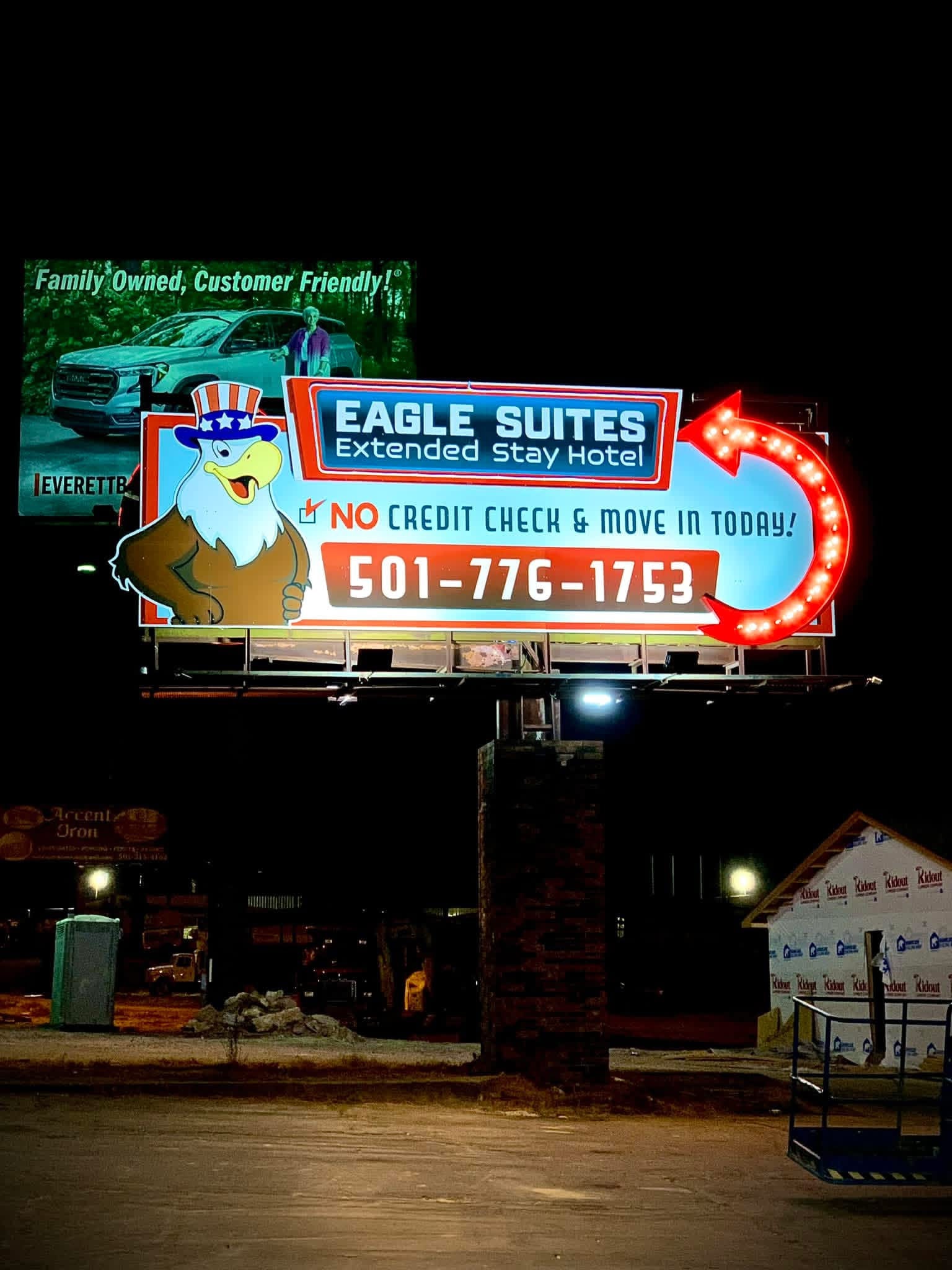Eagle Suites Billboard