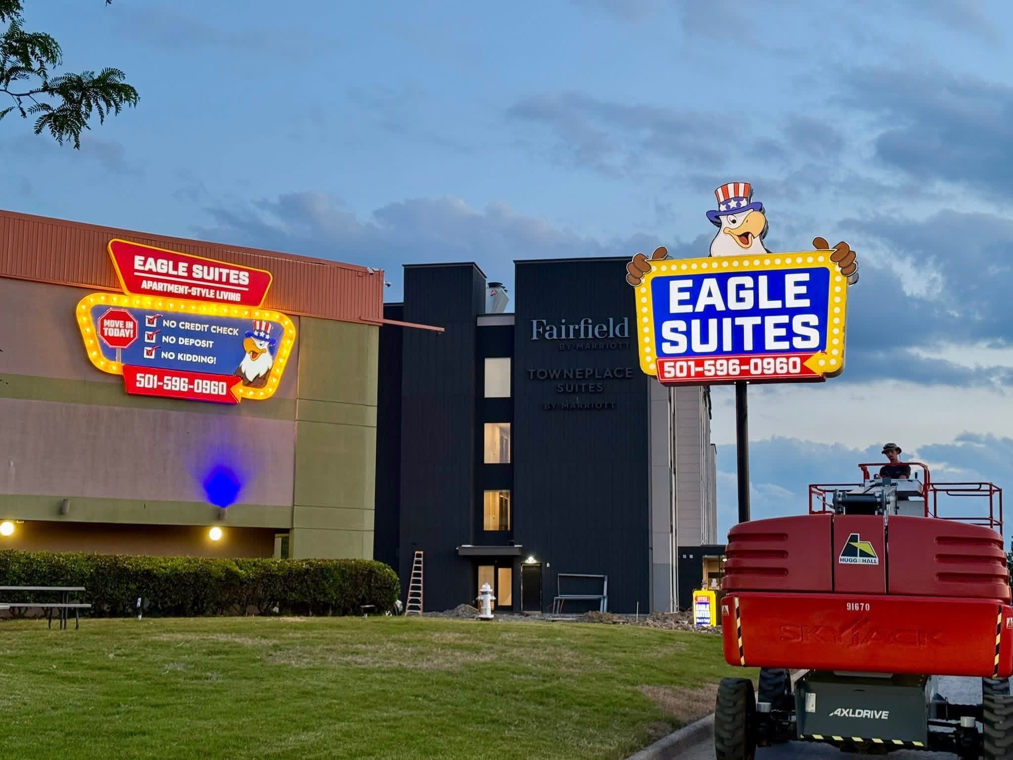Eagle Suites — Installation